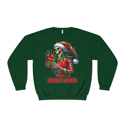 Christmas Skeleton Crewneck Sweatshirt