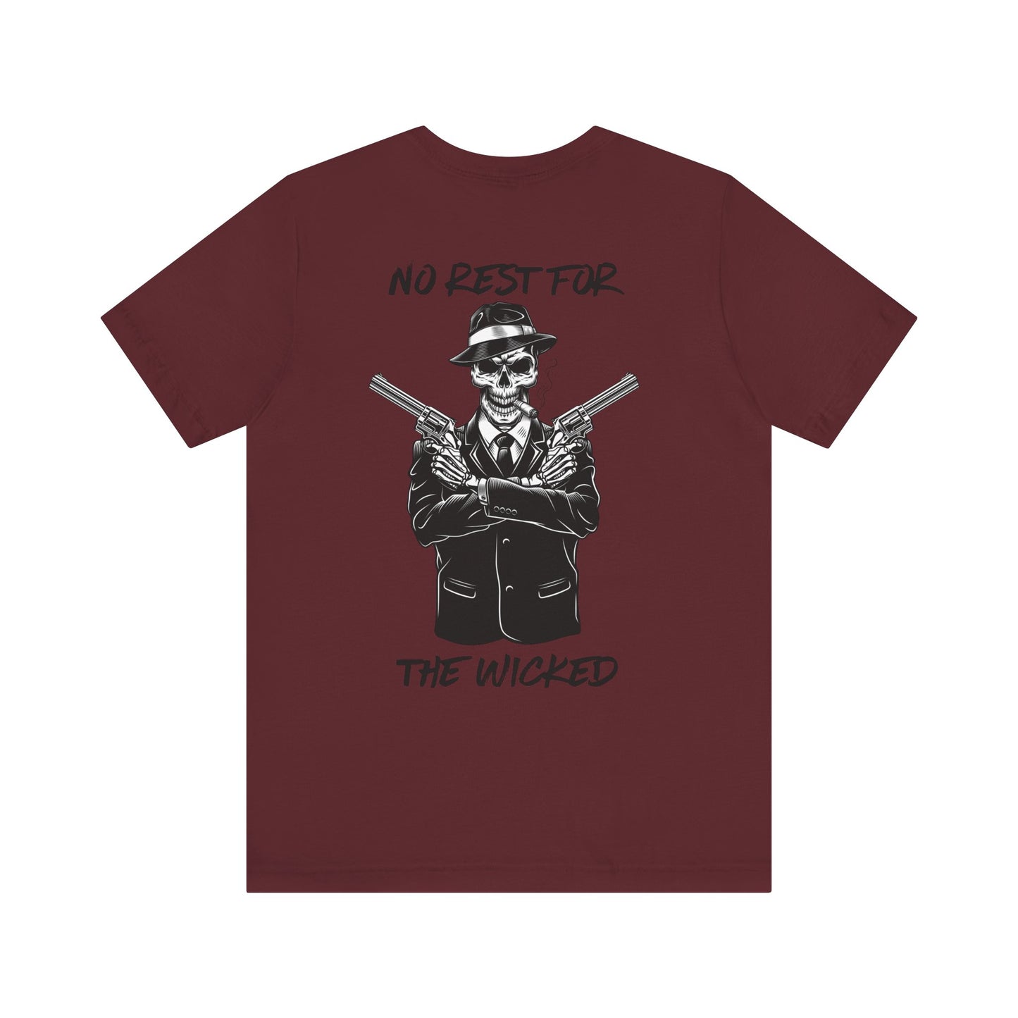 Reaper-Themed Unisex Tee: No Rest for the Wicked