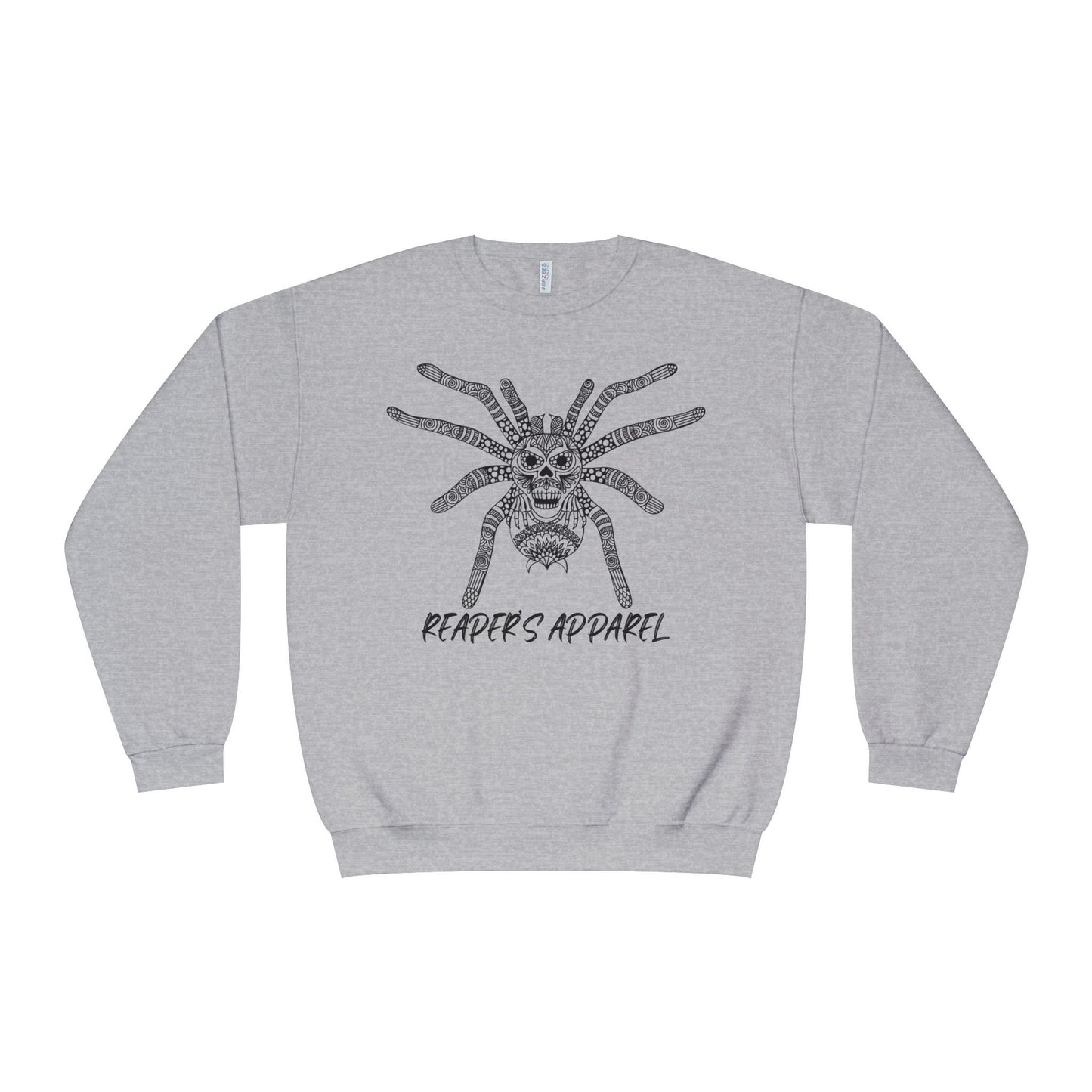 Spider Creepy Sweatshirt, Unisex Cozy Crewneck