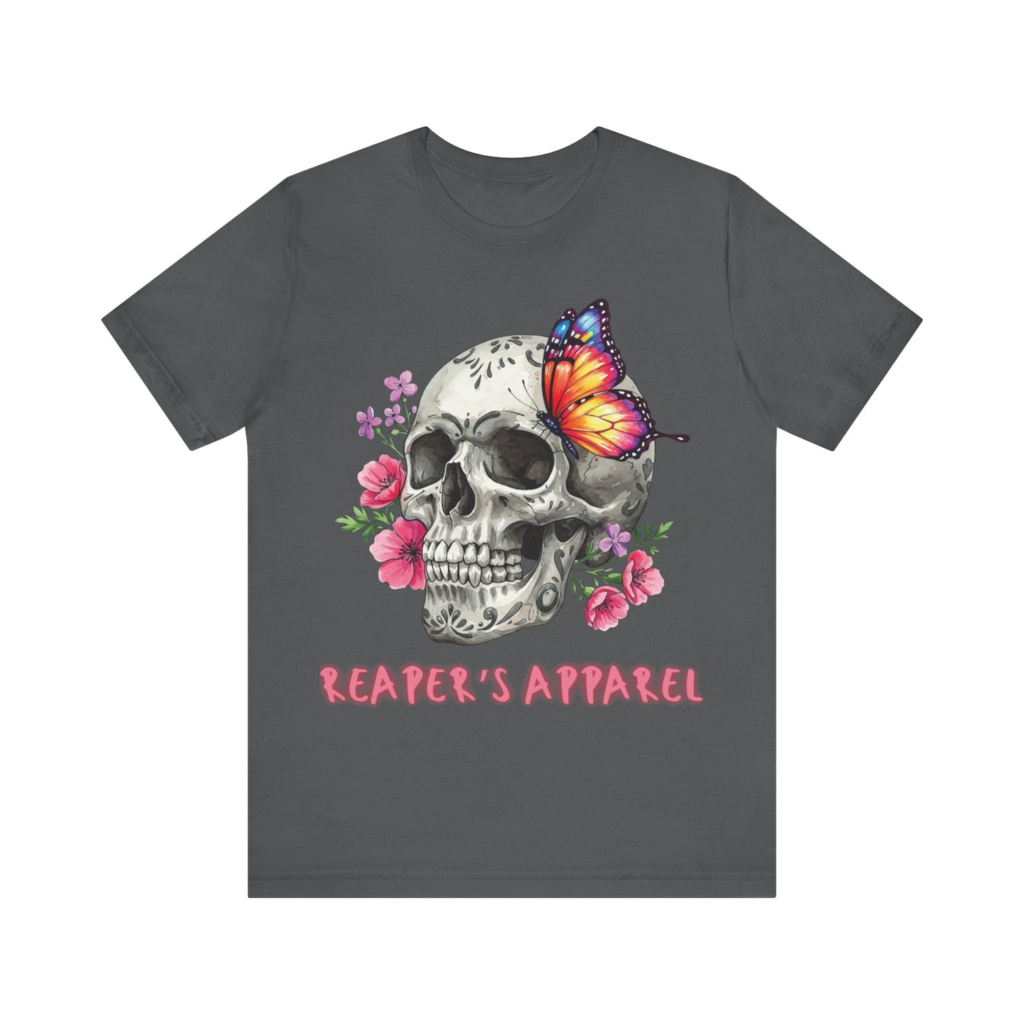 Skull & Butterfly Graphic Tee - Reaper's Apparel
