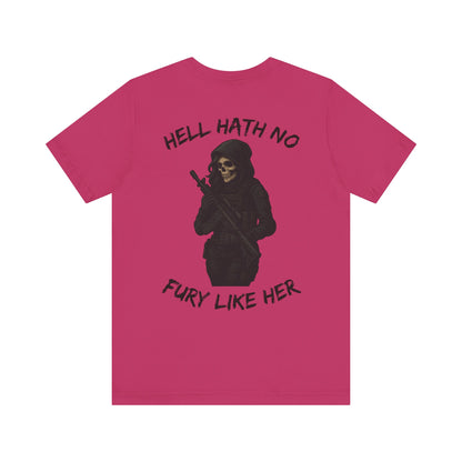 Fierce Reaper Girl Graphic Tee