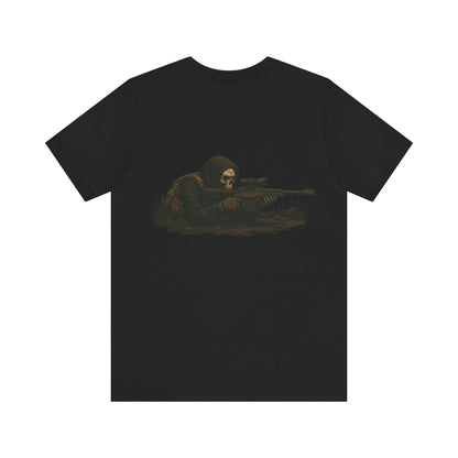 Tactical Sniper Reaper Design, Graphic Tee, Unisex