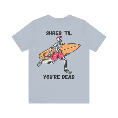 Surfing Skeleton Tee | Fun Unisex