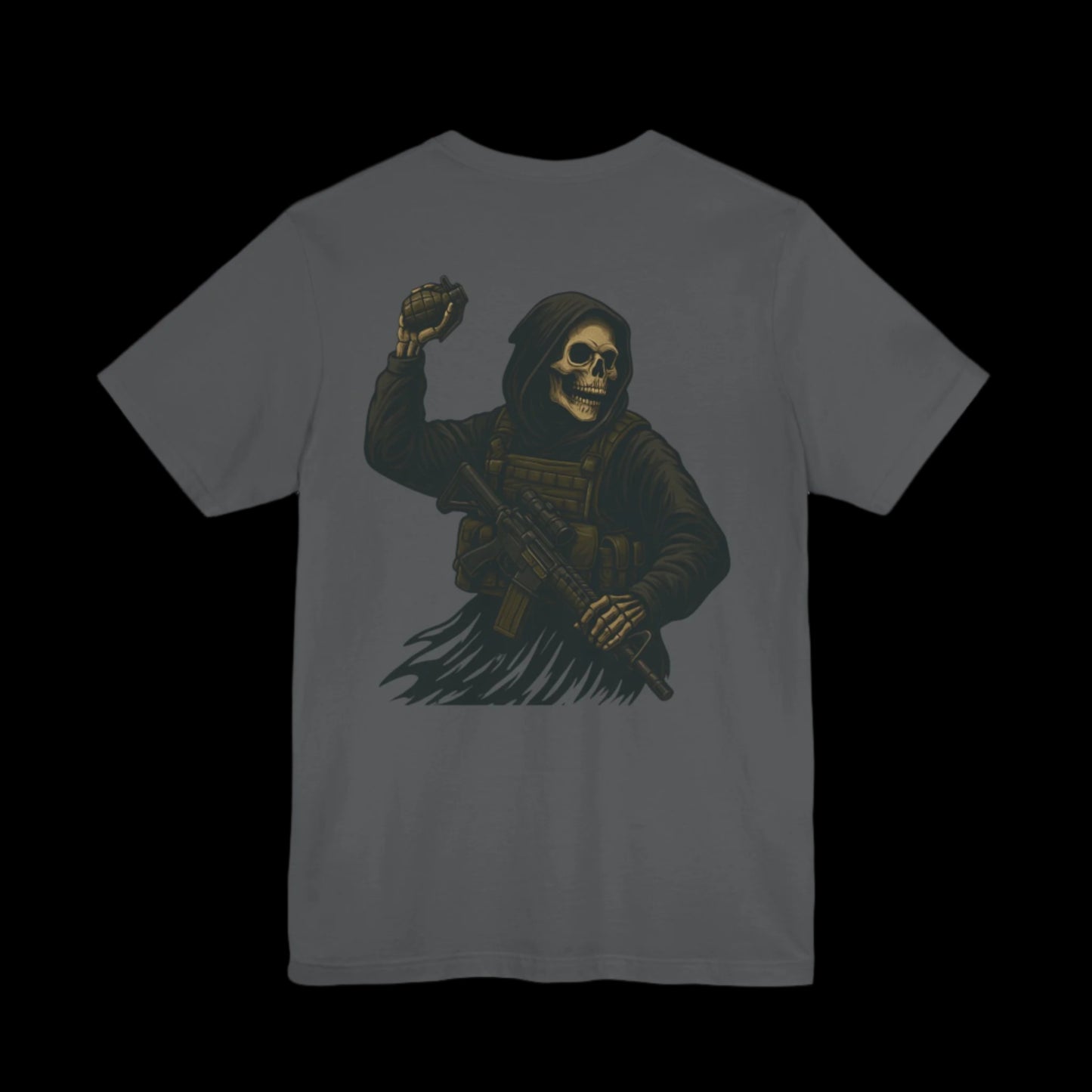 Grenade Thrown Reaper Graphic Tee - Unisex