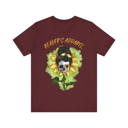 Skull Sunflower Tee