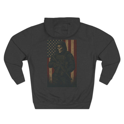 Gritty Graphic Hoodie, Patriotic Apparel