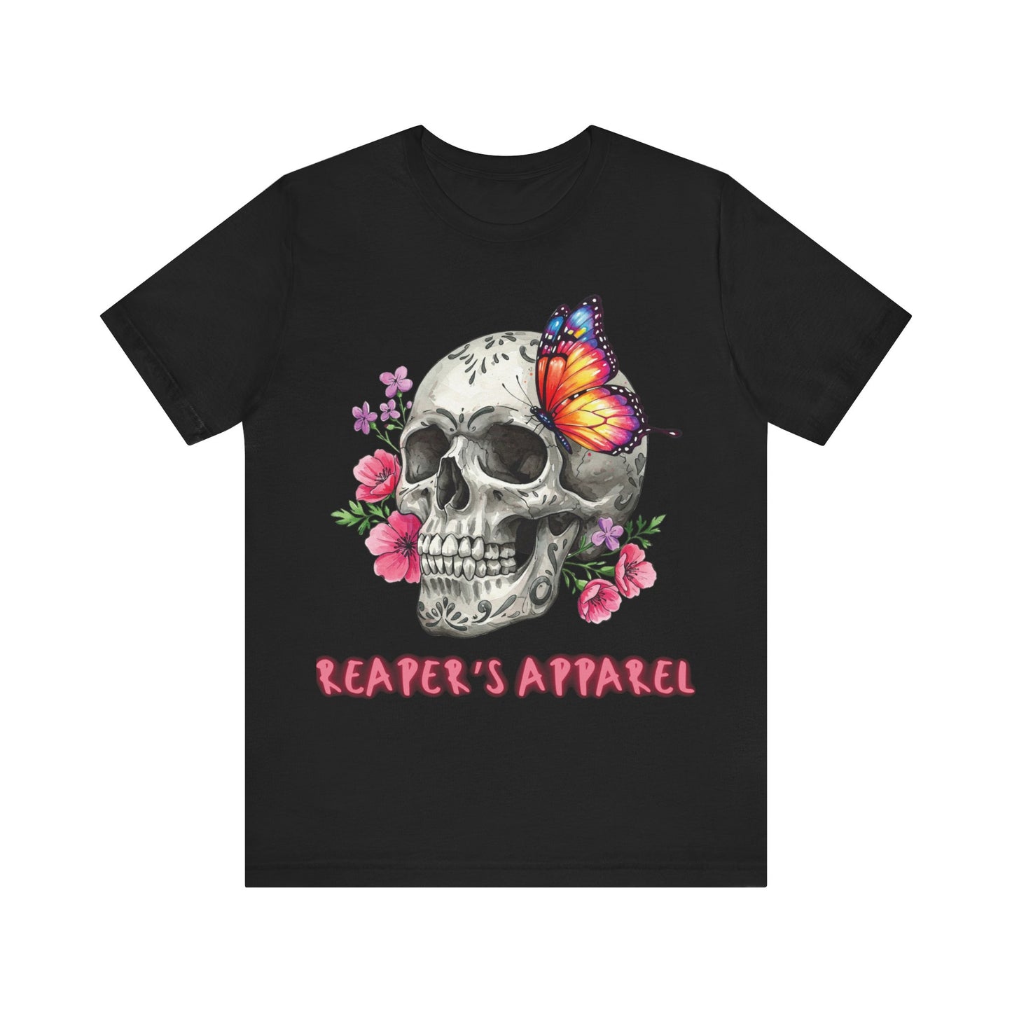 Skull & Butterfly Graphic Tee - Reaper's Apparel