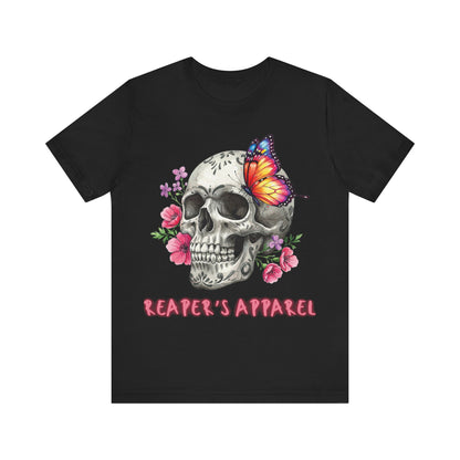 Skull & Butterfly Graphic Tee - Reaper's Apparel