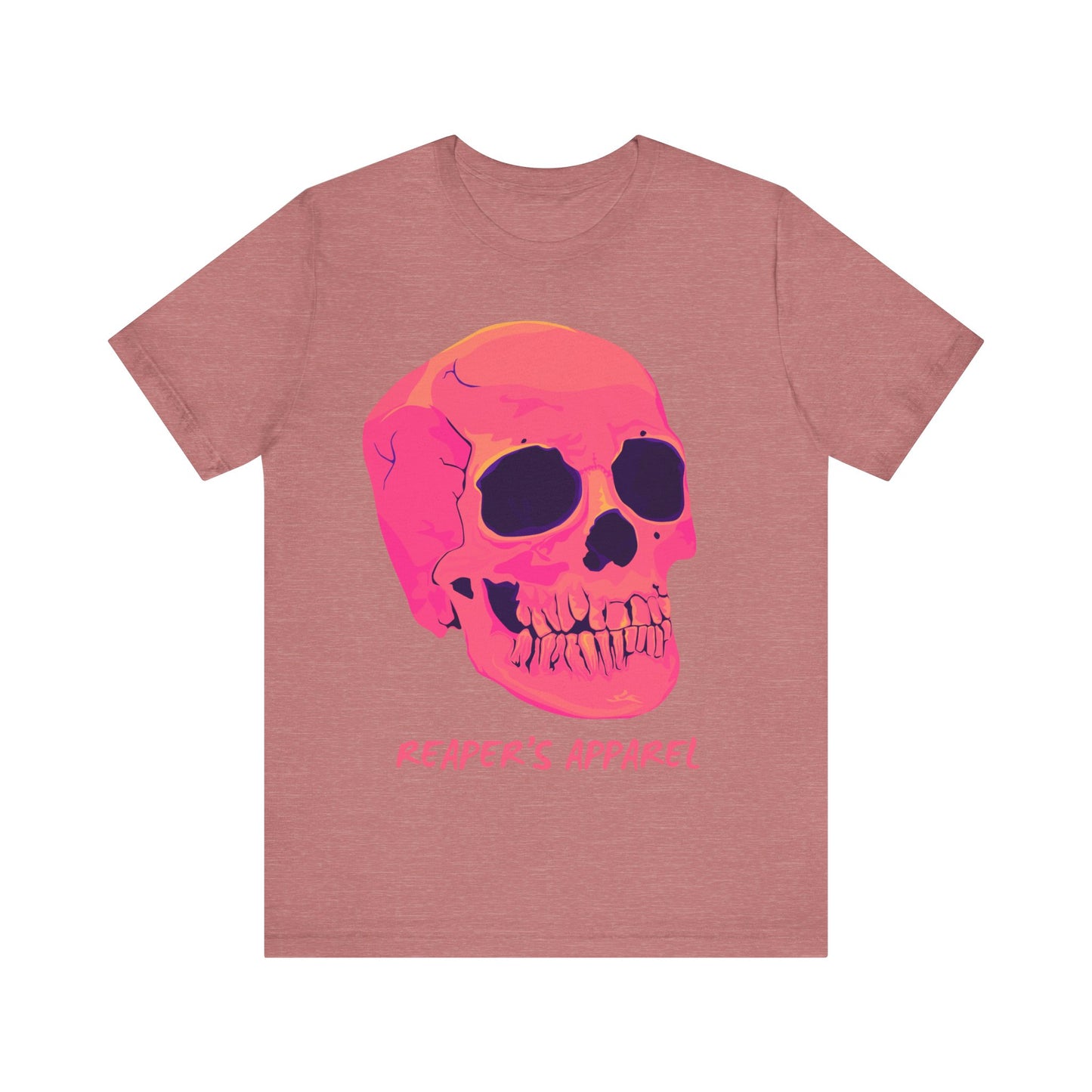 Vibrant Skull Graphic Tee - Unisex