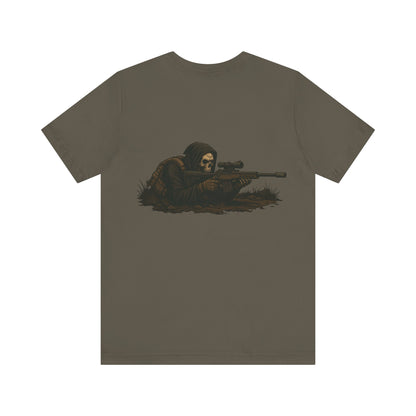 Tactical Sniper Reaper Design, Graphic Tee, Unisex