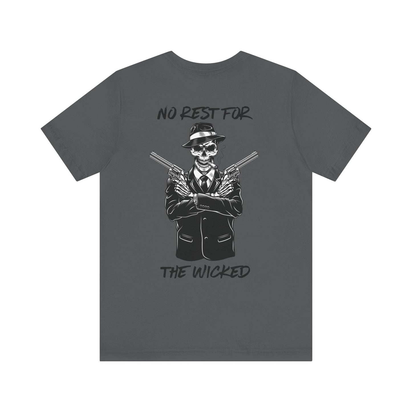 Reaper-Themed Unisex Tee: No Rest for the Wicked