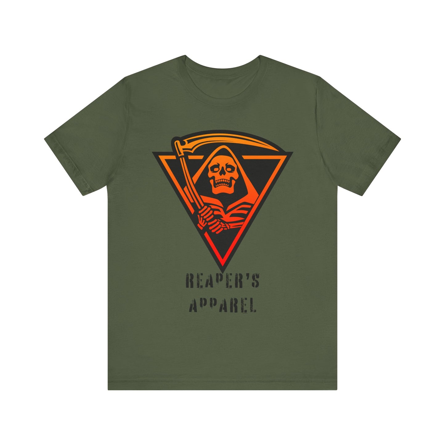 Unisex Graphic Tee with Reaper Design