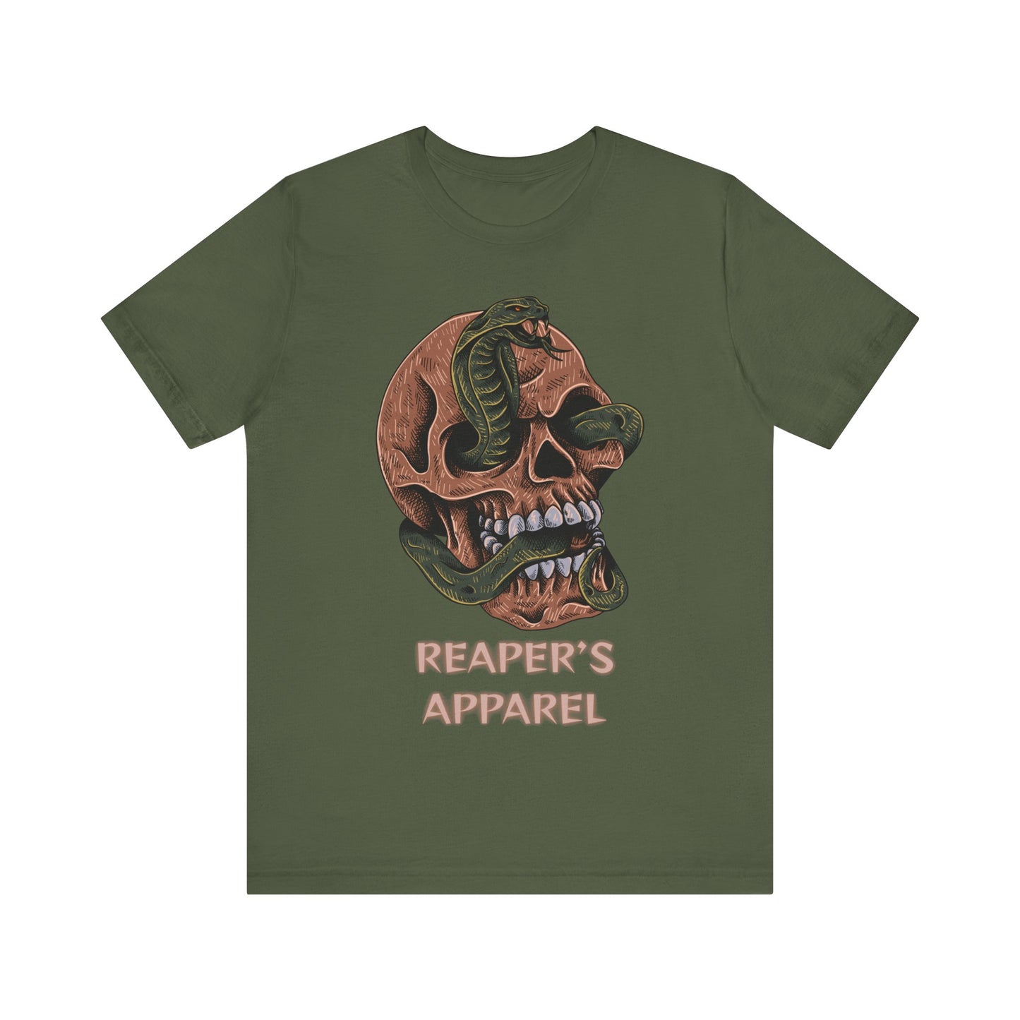 Snake-Skull Graphic Tee | Reaper's Apparel