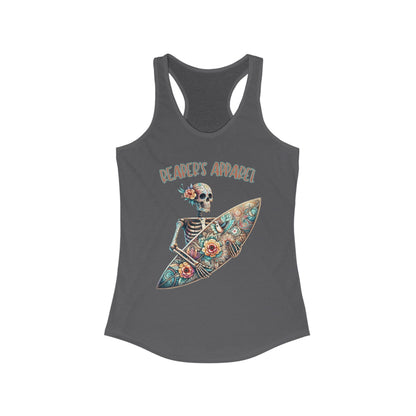 Surfing Skeleton Tank Top, Beachwear