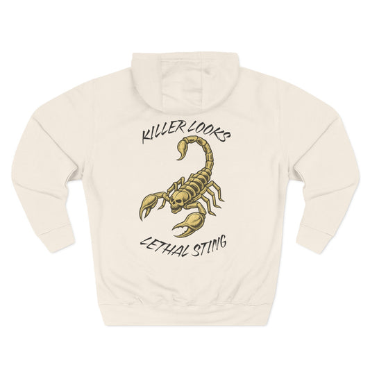 Stylish Scorpion Fleece Hoodie - Unisex