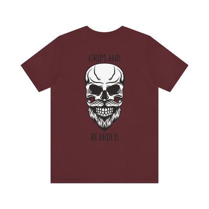 Grim and Bearded Skull Tee