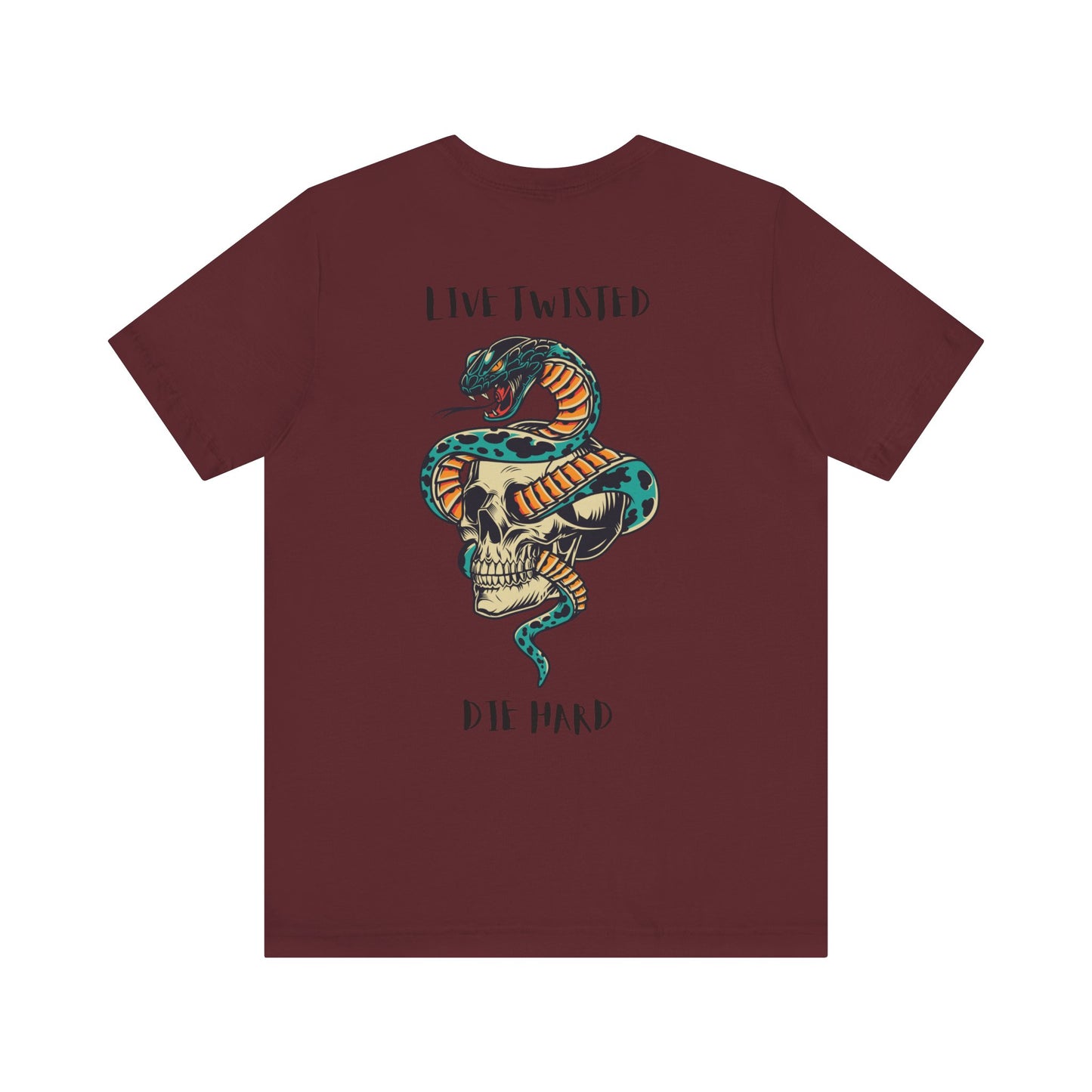Twisted Skull Graphic Tee | Unisex T-Shirt