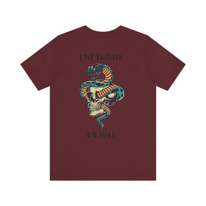 Twisted Skull Graphic Tee | Unisex T-Shirt