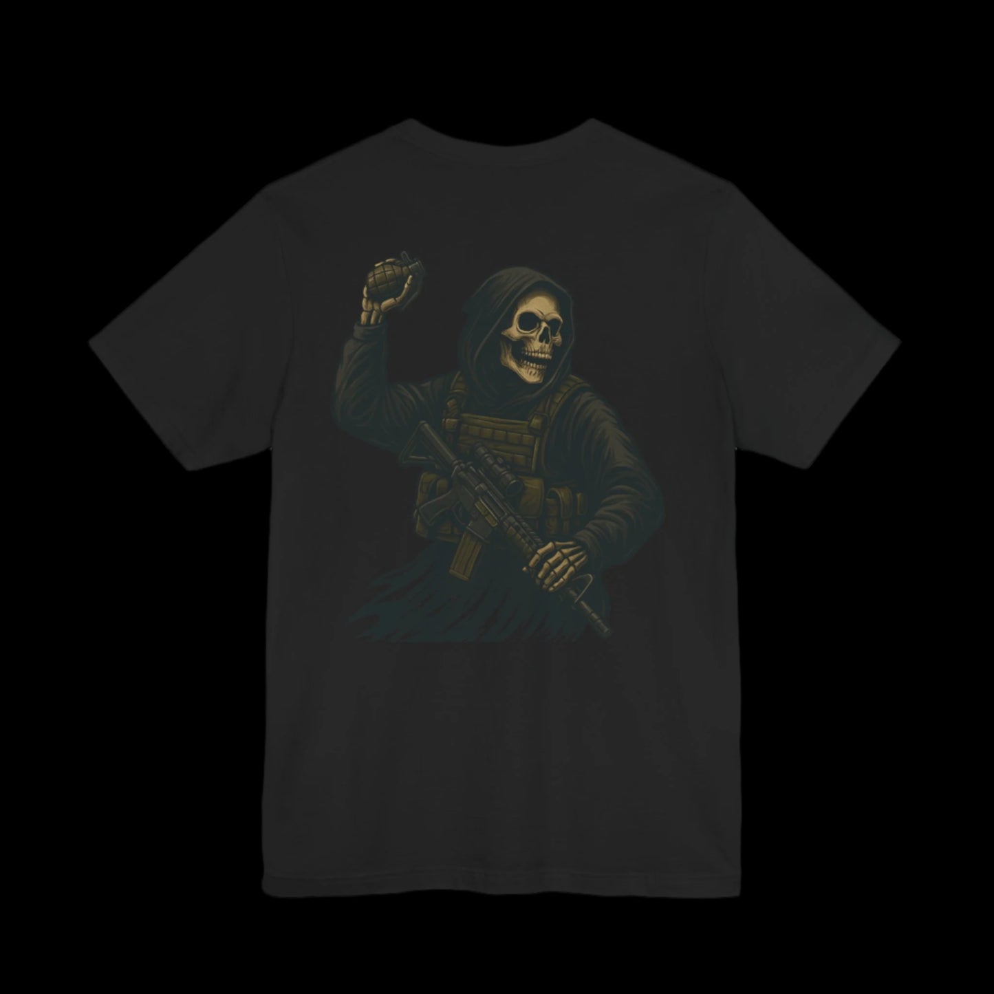 Grenade Thrown Reaper Graphic Tee - Unisex