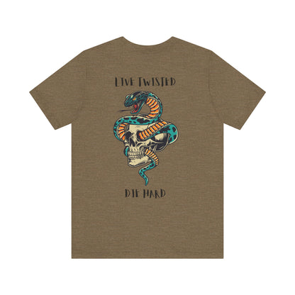 Twisted Skull Graphic Tee | Unisex T-Shirt
