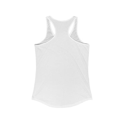 Floral Skull Racerback Tank Top