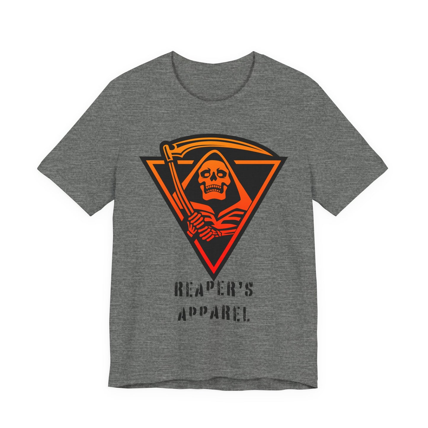 Unisex Graphic Tee with Reaper Design