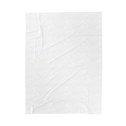 Cozy Velveteen Plush Blanket with Dark Warrior Design