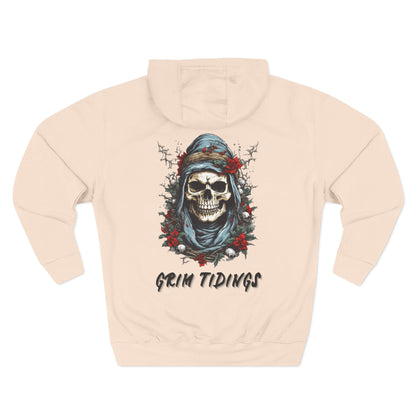 Grim Tidings Three-Panel Fleece Hoodie