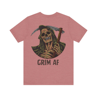 Grim AF Graphic Tee, Unisex