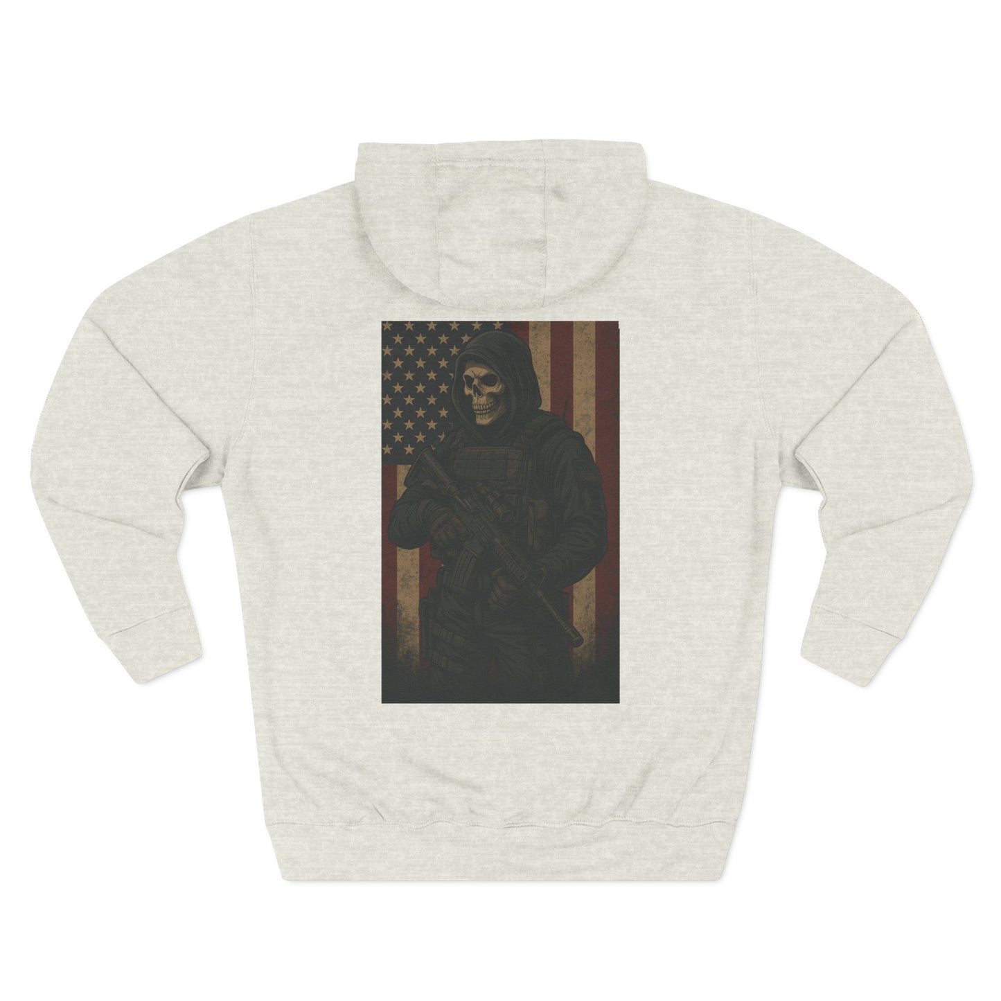 Gritty Graphic Hoodie, Patriotic Apparel