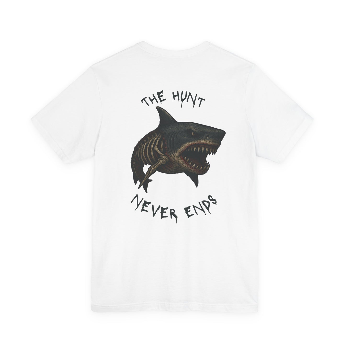 Fierce Skeleton Shark Graphic Tee, Unisex