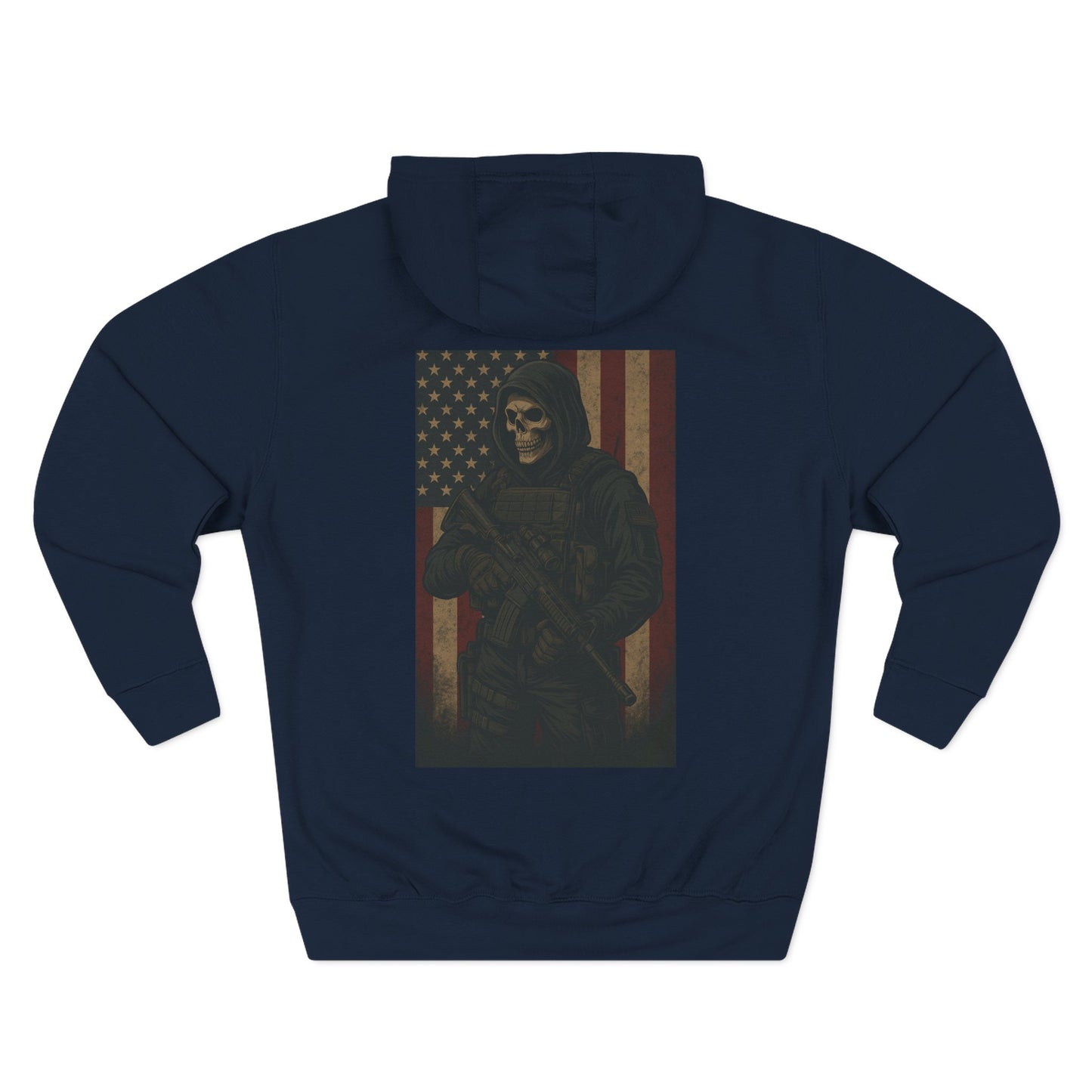 Gritty Graphic Hoodie, Patriotic Apparel