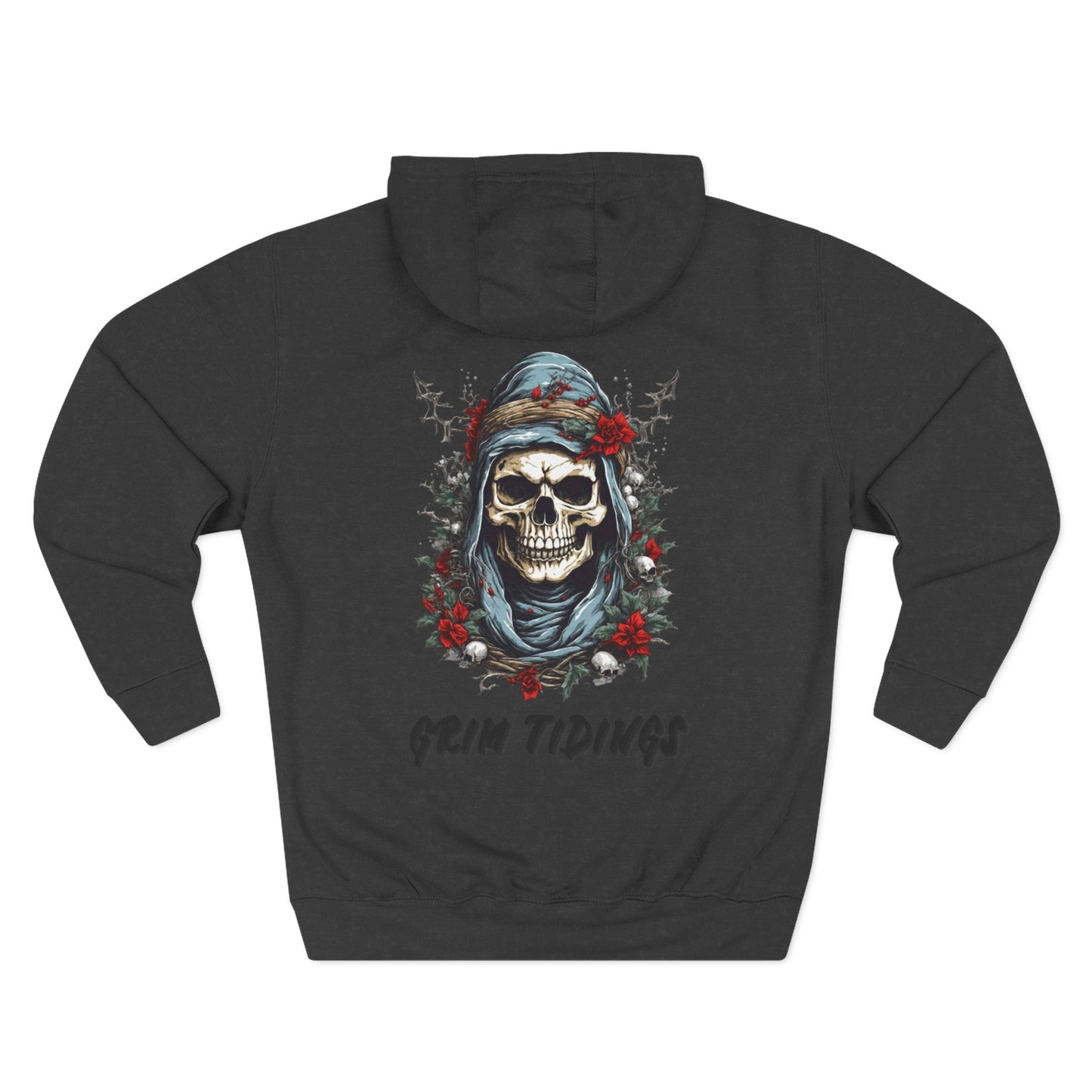 Grim Tidings Three-Panel Fleece Hoodie