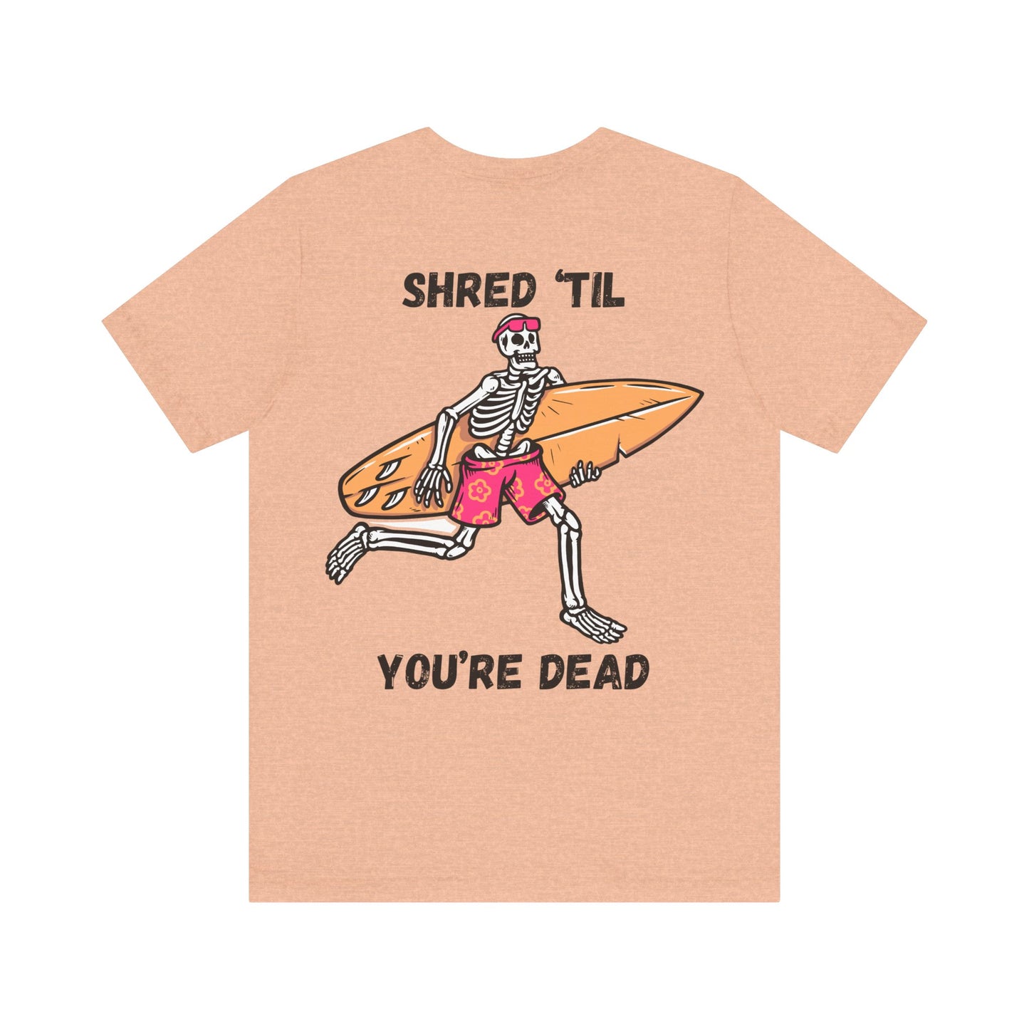 Surfing Skeleton Tee | Fun Unisex