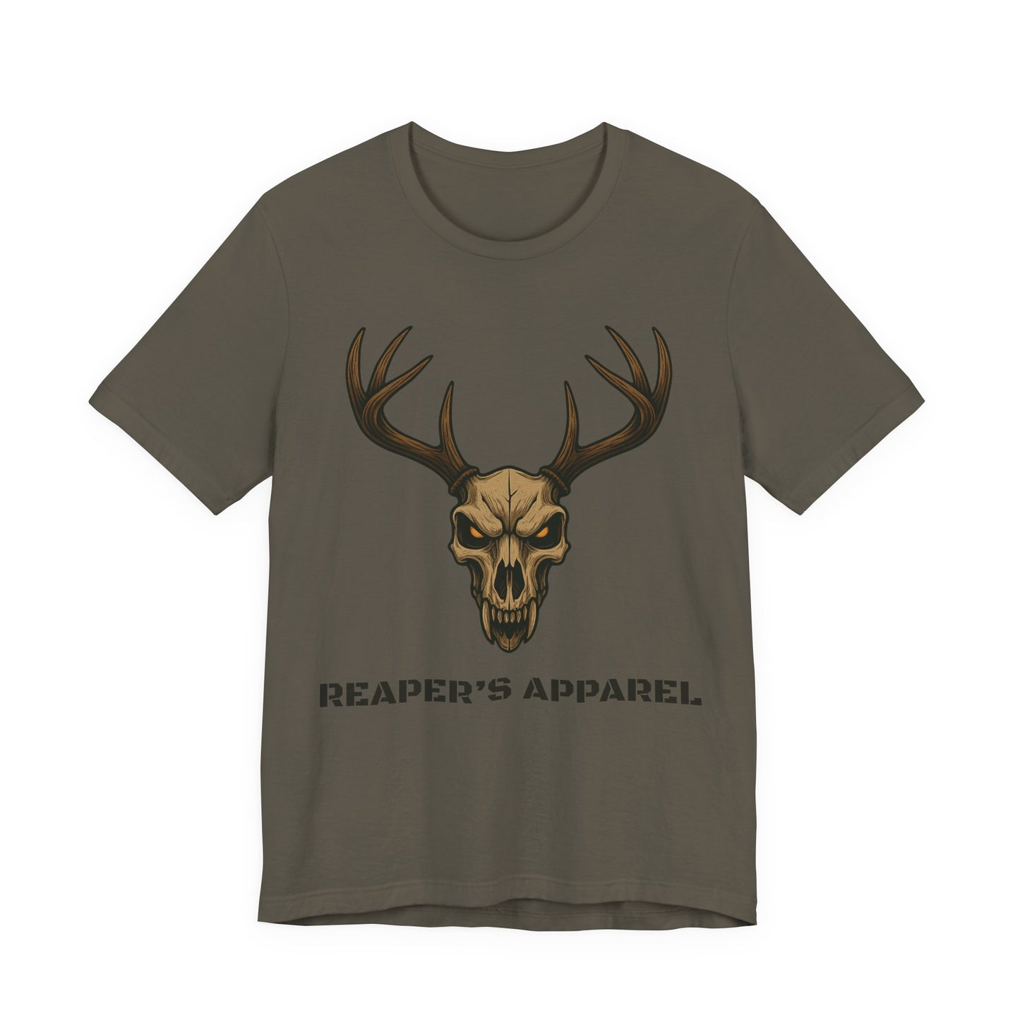 Deer Skull Graphic Tee, Unisex