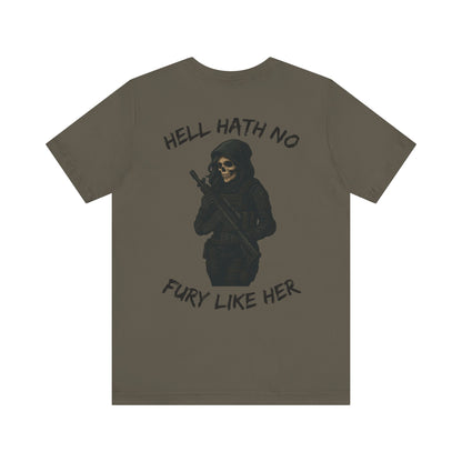 Fierce Reaper Girl Graphic Tee