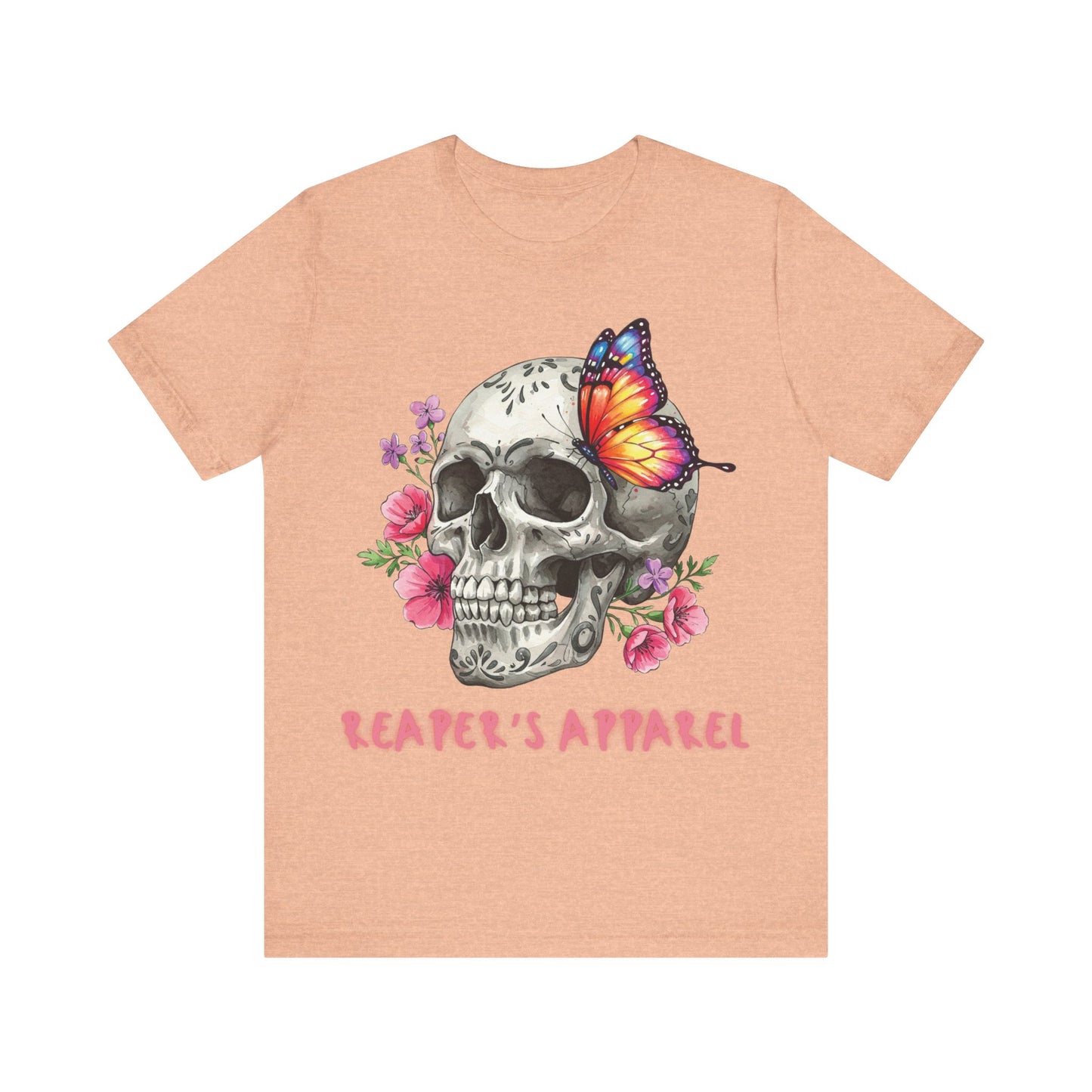 Skull & Butterfly Graphic Tee - Reaper's Apparel