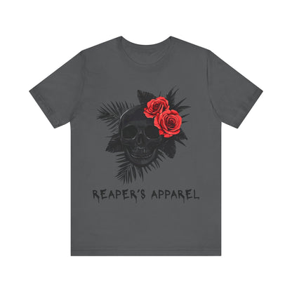 Skull and Roses Tee - Edgy Unisex