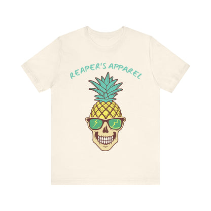 Pineapple Skull Tee - Fun Summer Shirt