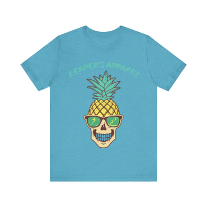 Pineapple Skull Tee - Fun Summer Shirt