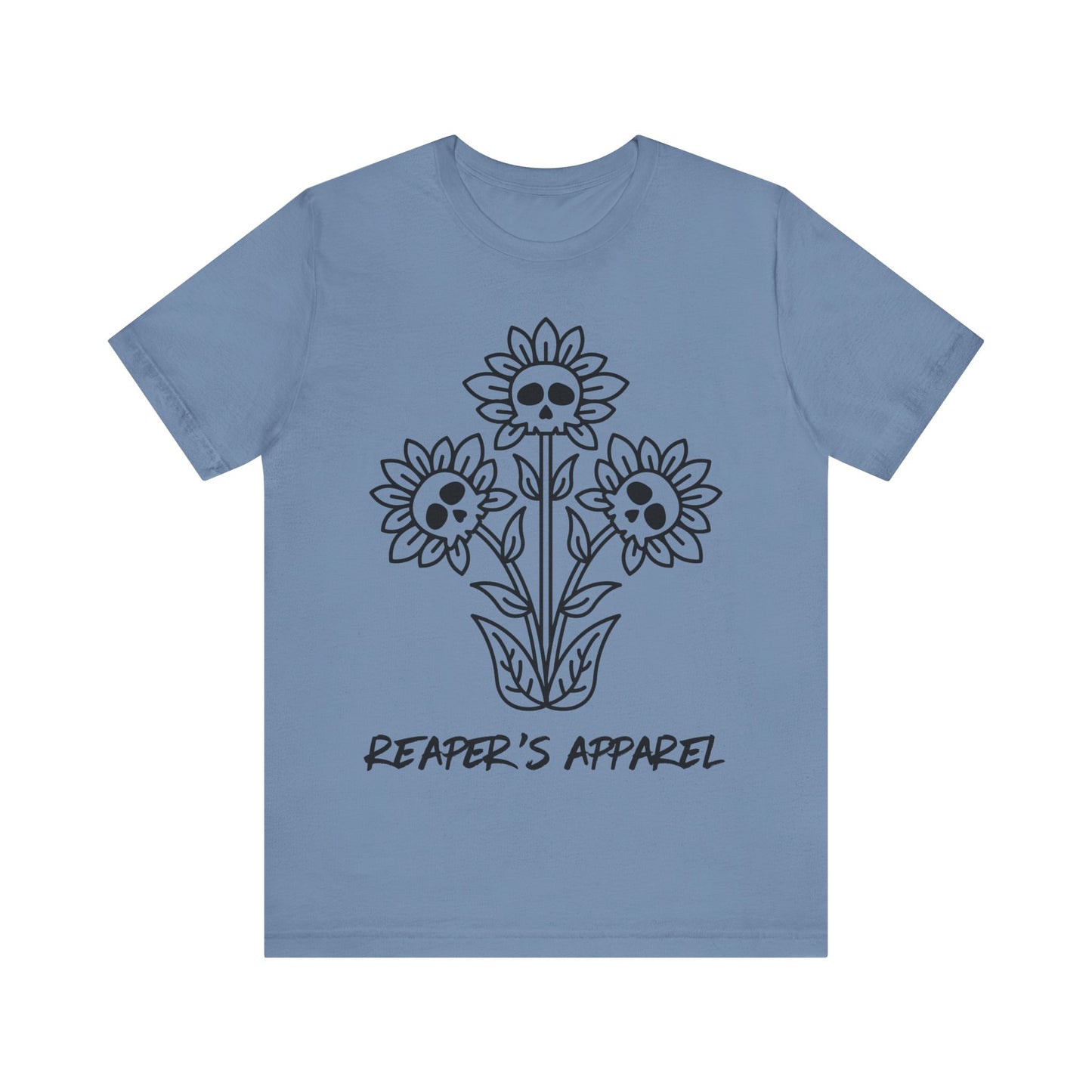 Reaper's Apparel Floral Skull Tee
