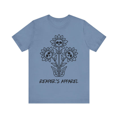 Reaper's Apparel Floral Skull Tee