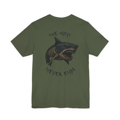 Fierce Skeleton Shark Graphic Tee, Unisex