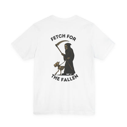 Grim Reaper Graphic Tee, Casual Unisex T-Shirt