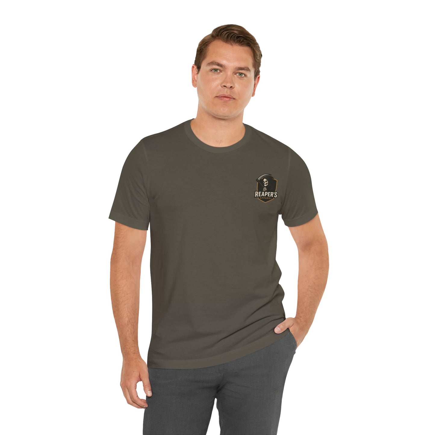 Gothic Unisex Tee - 'You Talk Big I Cut Bigger'