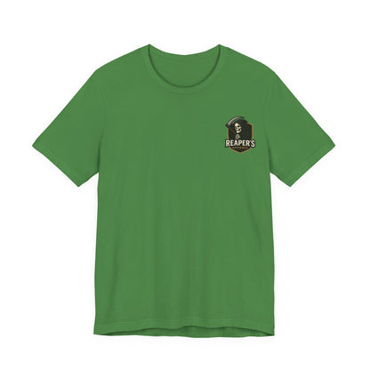 Edgy Racer Tee with Skull Graphic