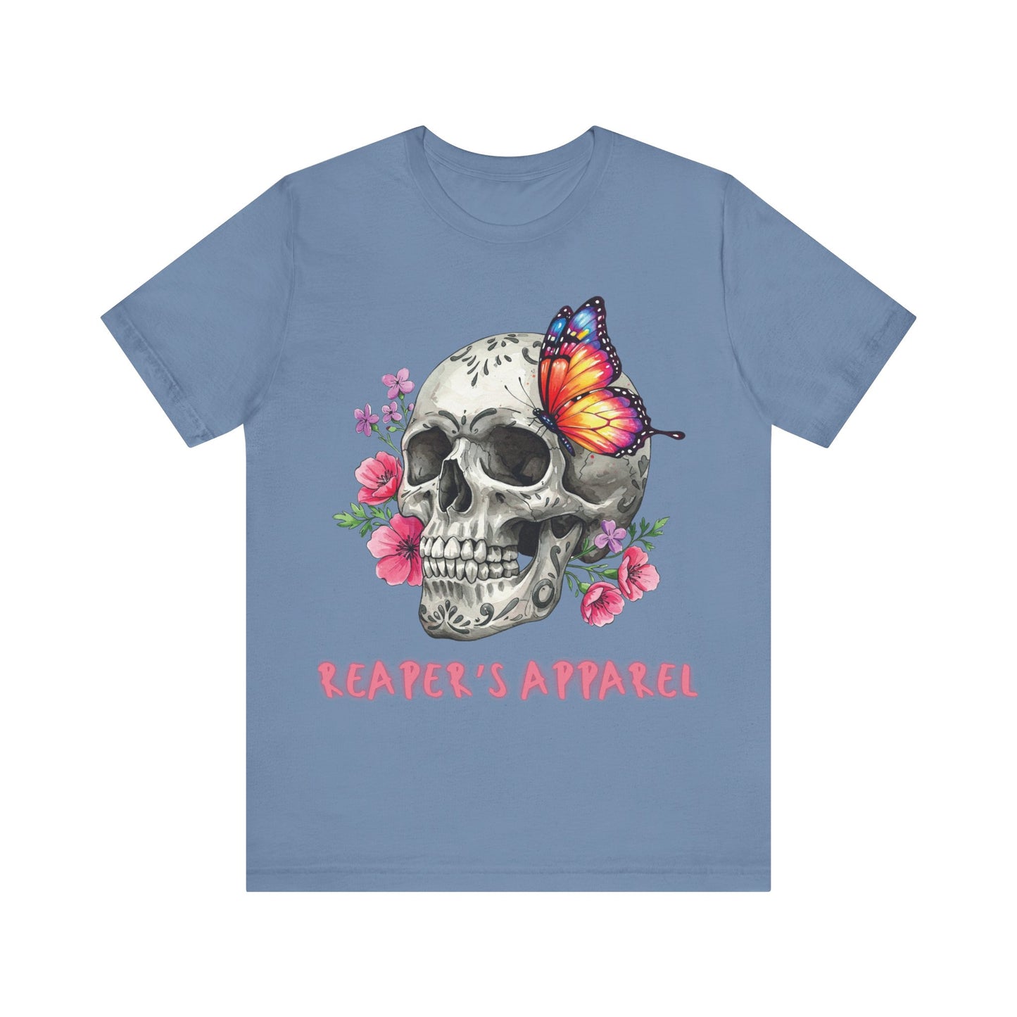 Skull & Butterfly Graphic Tee - Reaper's Apparel