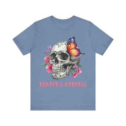 Skull & Butterfly Graphic Tee - Reaper's Apparel