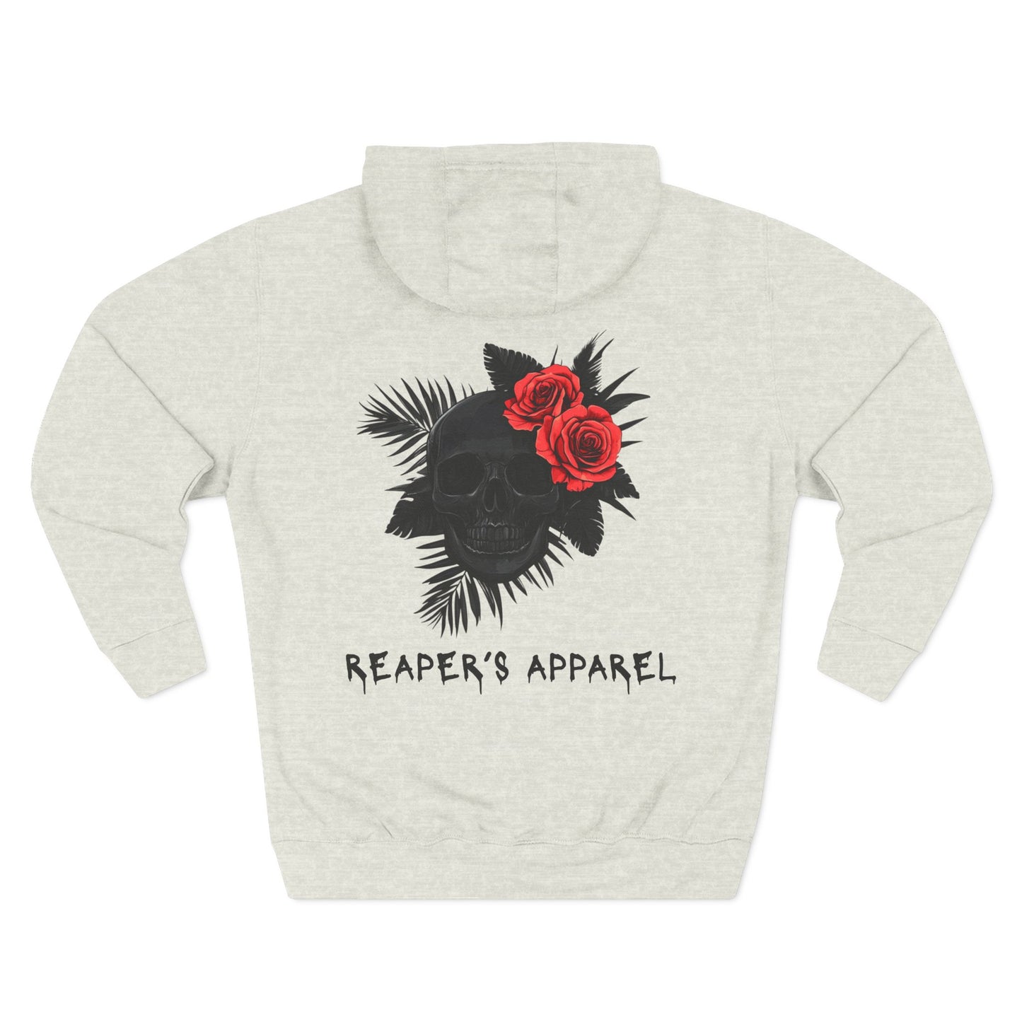 Reaper's Floral Skull Hoodie