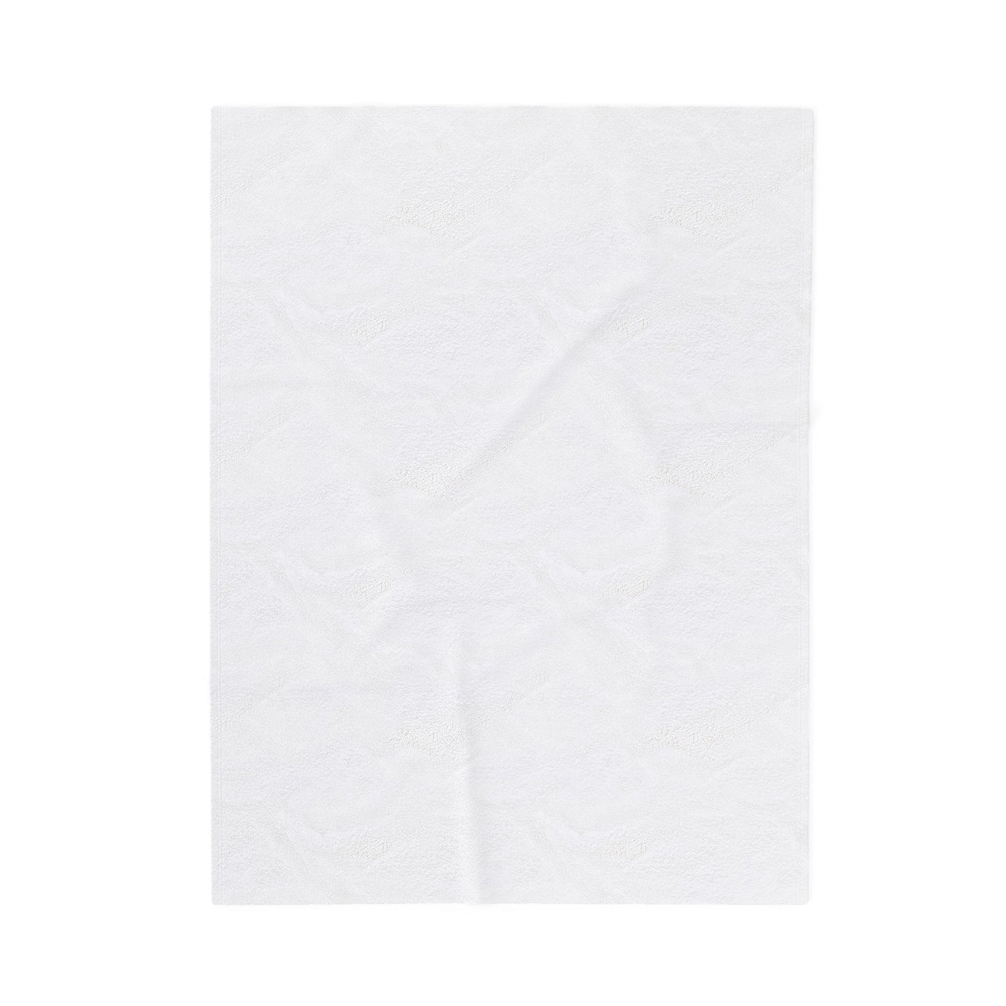 Cozy Velveteen Plush Blanket with Dark Warrior Design
